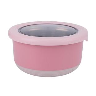 厨房不锈钢水果保鲜盒密封保温汤碗带盖学生食堂打饭便当盒泡面碗