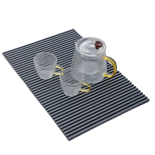 隔热垫沥水垫子厨房保护硅胶垫台面垫菜板防滑垫耐高温防烫垫餐垫