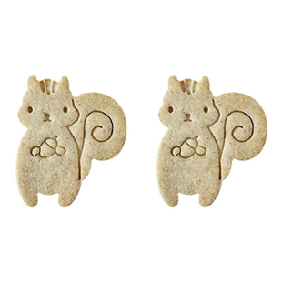 日式和风卡通松鼠松果栗子黄油曲奇饼干模具卡通家用网红烘焙工具