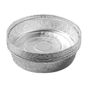 空气炸锅专用纸锡纸盘烧烤箱烘焙锡箔碗家用锡纸盒食品级食物纸碗