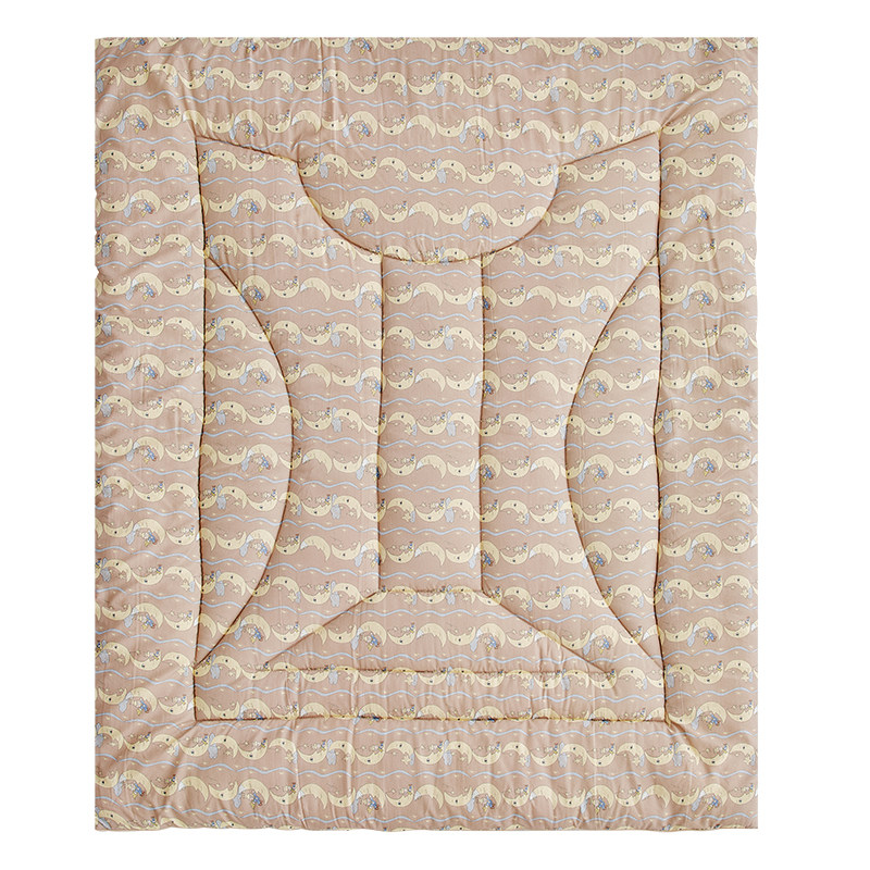 英氏儿童A类宝宝秋冬被新生婴儿包被100%澳洲羊毛被防踢被子被芯