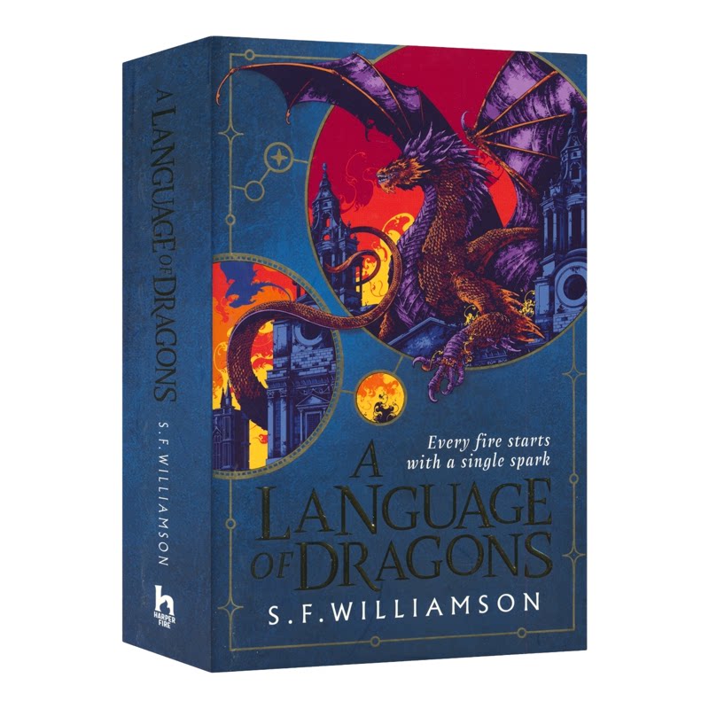 【自营】A Language of Dragons 龙之语言 英文原版章节书 龙语学院 15岁+青少年奇幻浪漫小说 周日泰晤士报畅销书 S.F.Williamson