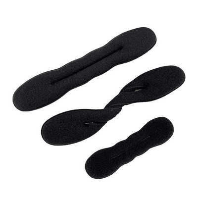 女宝宝发量少圆润饱满丸子头海绵