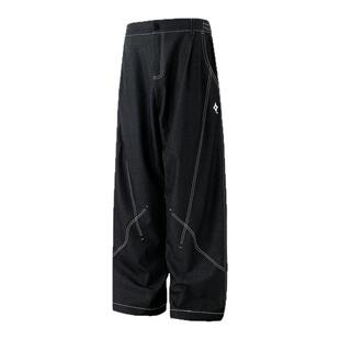 BJHG不计后果仿牛仔裤男款厚款2025新款冬潮牌宽松高街直筒裤子女