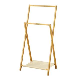 床边晚上放衣服神器酒店床头落地挂衣架卧室置物架民宿折叠衣帽架