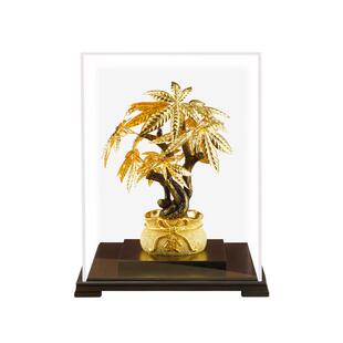 金陵金箔大号发财树开业礼物摆件乔迁新居礼品乔迁之喜办公桌装饰
