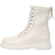 达芙妮短靴奶白马丁靴