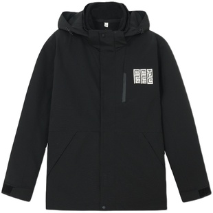 雨神冲锋衣女三合一秋冬外套以太蓝防风防水进藏户外情侣登山服男