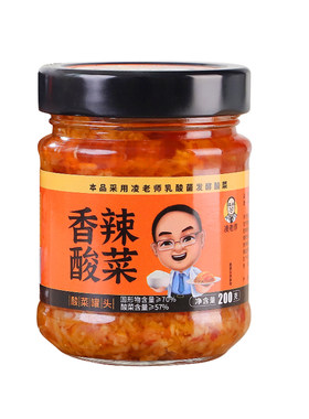 凌老师正宗制作瓶装200g下饭菜