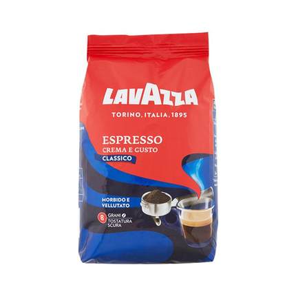 【自营】LAVAZZA拉瓦萨意大利进口意式奶香咖啡豆1kg中度烘焙