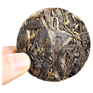 2022年春茶易武落水洞普洱生茶笋壳包装210克装茶叶小饼35克装