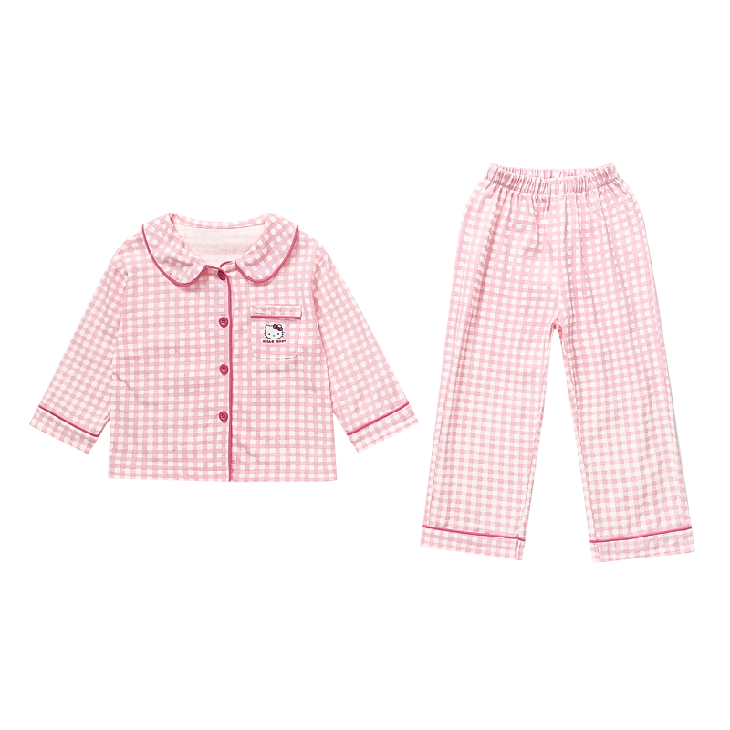 女童春秋HelloKitty家居服套装