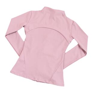运动外套女春秋款拉链夹克速干衣显瘦紧身瑜伽服长袖健身上衣