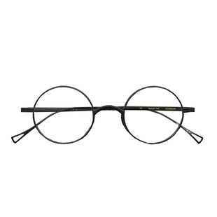 忍者 x 圆框眼镜 复古超轻纯钛日式小圆kmn-99可配高度数镜片近视