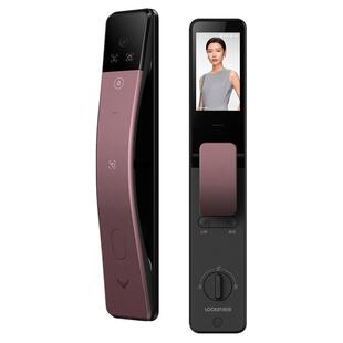 鹿客指脉锁S6Ultra人脸识别智能锁掌静脉大屏猫眼密码锁非指纹锁