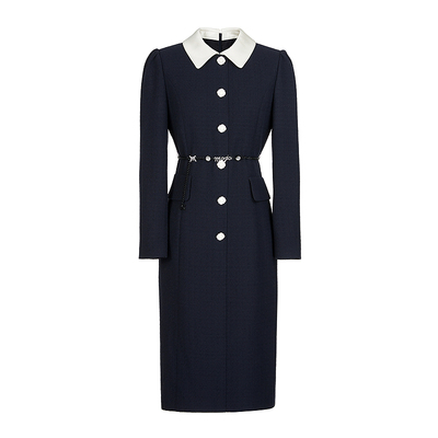 朗姿/MOJO AVENUE莫佐2025秋冬新品静奢风优雅香风连衣裙女