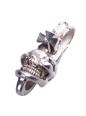 国内现货高山隆银十字点金吊坠