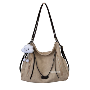 多功能三用包包女秋冬质感复古双肩包休闲百搭通勤单肩包斜挎包