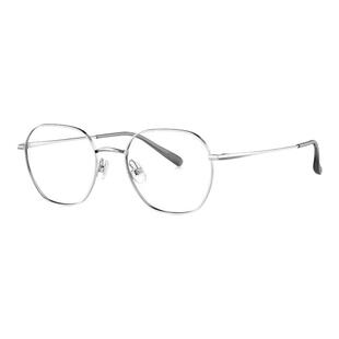 【侯明昊同款】QINA亓那26年新品钛架眼镜框可配近视镜男女QA7013