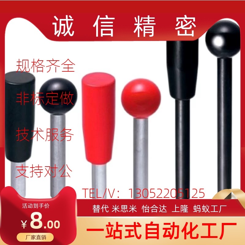 不锈钢固定握柄把手LRGNS6/8/10/12-63/80/100/125/160/200-R B