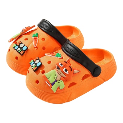 尼克卡通儿童洞洞鞋夏季男女童