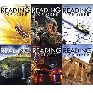 美国国家地理reading explorer 第二版 中小学英语阅读教材 原版进口 青少年阅读专项提升 学生书+在线练习Foundation/1/2/3/4/5级