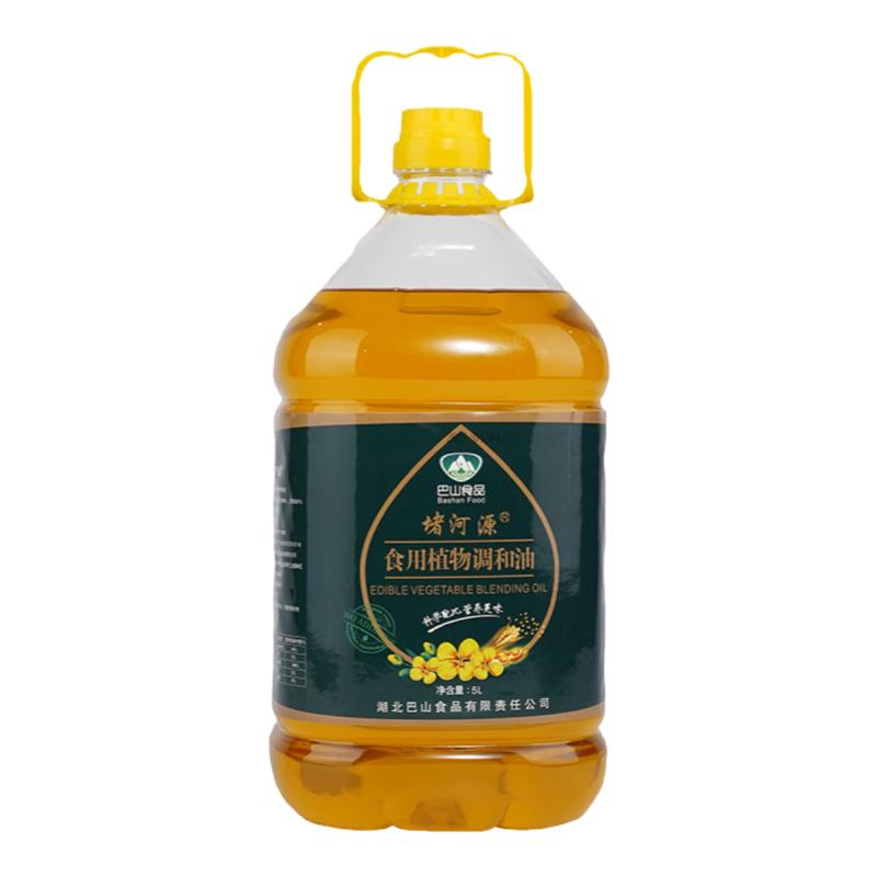 十堰食用植物调和油堵河源芝麻油菜籽油豆油调和食用油健康浓香