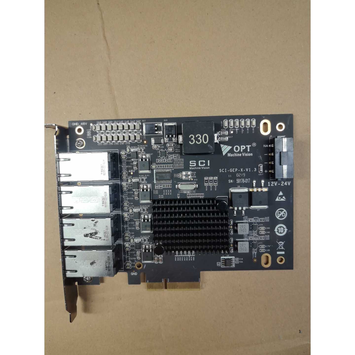 奥普特OPTSCIGEPXV1.3四口网卡