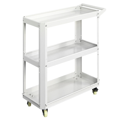 家用多功能可移动收纳零食置物架客厅绿植花架加厚小推车绿植花架