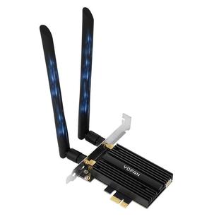 intel ax210ax200be200无线网卡pcie台式机电脑内置千兆WiFi6E蓝牙5.3双频三频5G/6G英特尔2025电竞YOFAN游梵