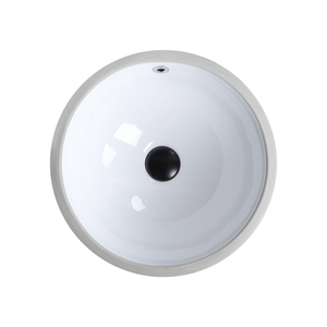 10/12/13/15/18小尺寸嵌入式台下盆圆形陶瓷洗手盆阳台浴室洗脸盆