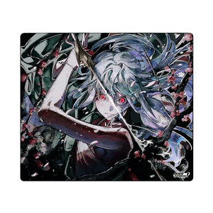 知郁DYSPHORIA SAYO小夜涂层钢化玻璃鼠标垫电竞游戏FPS专用超大