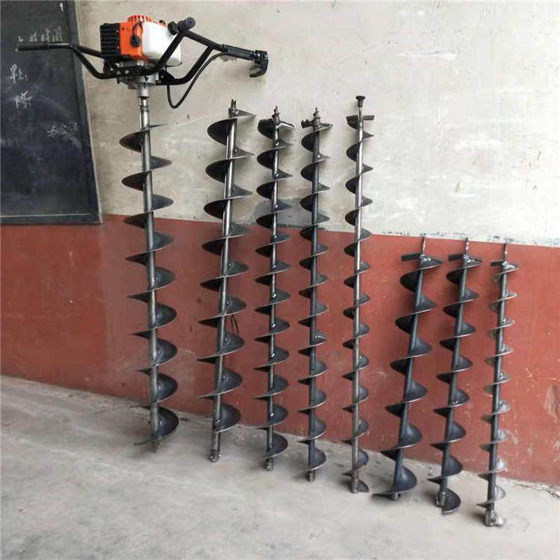 工程桩芯掏土机过路横向打洞机疏通管水平取土工具插钢筋笼钻孔机