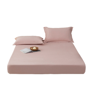 定做订制A类100支加厚长绒棉磨毛床笠床罩宿舍纯棉全棉床单三件套