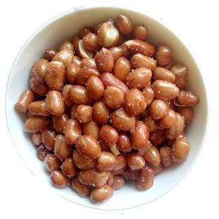 新货油炸红皮花生米2斤咸香零食小吃餐饮螺蛳粉热干面下酒花生豆