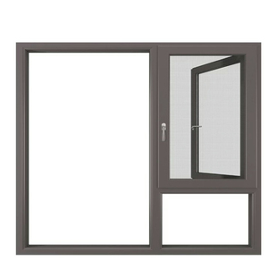 泰州兴发断桥铝门窗封阳台系统窗纱一体大玻璃平开窗隔音隔热窗户