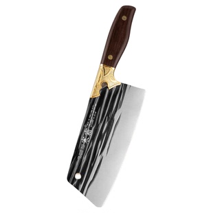 寒霜菜刀家用厨房专用不锈钢锻打刀锋利可斩切女士斩骨头刀具套装