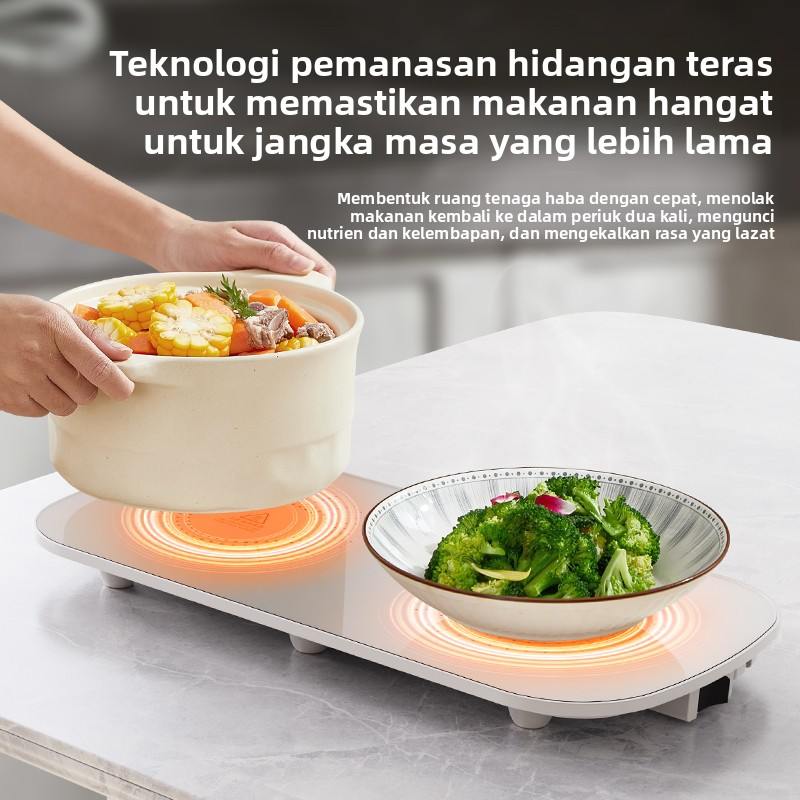 暖菜板多功能家用加热饭菜保温神器智能恒温餐桌热牛奶热菜板桌垫