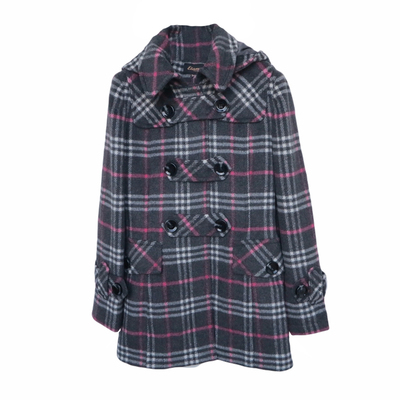 艾格淘特正品断码超值毛呢短大衣