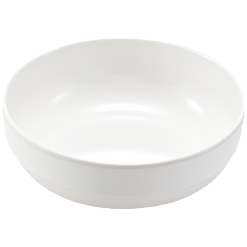 白色韩式风餐具商用塑料碗
