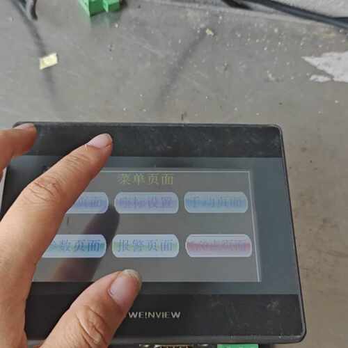 威纶通TK6050iP触摸屏，件，拍摄，型号见图，功