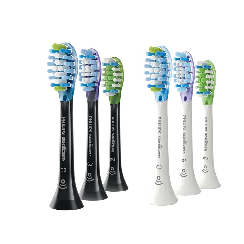 【自营】飞利浦电动牙刷替换刷头HX9043/53/63/73适用钻石HX9911