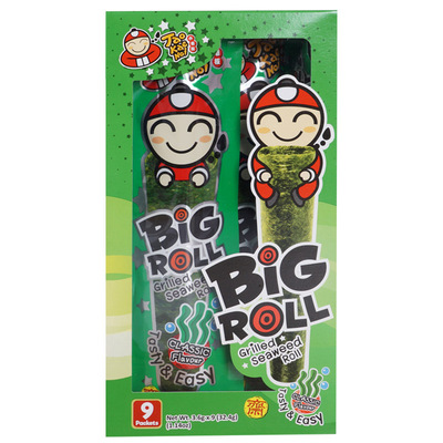 老板仔bigroll经典盒装香脆紫菜