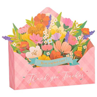 教师节女生节女神节立体贺卡
