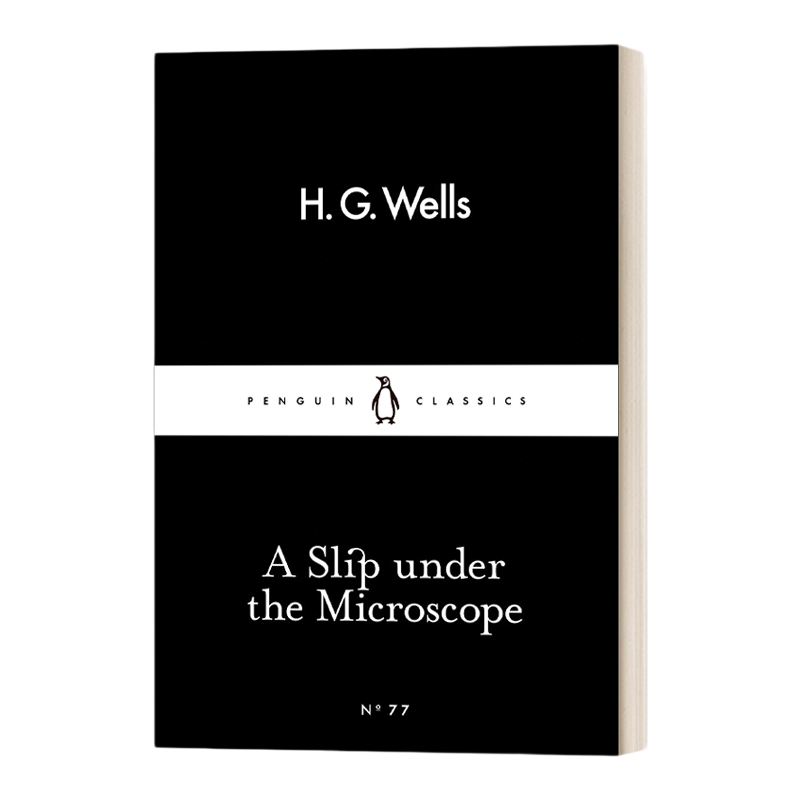 英文原版 A Slip Under the Microscope 显微镜下的滑动 H.G.威尔斯 英文版 进口英语原版书籍