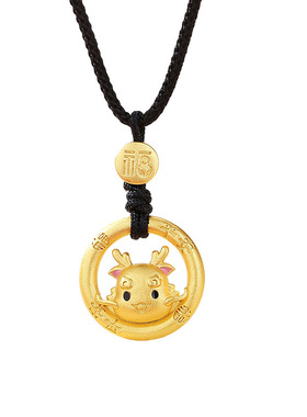 2026马年本命年平安扣项链送女友