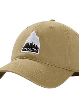 哆啦日记日系连山鸭舌帽女夏季大头围防晒棒球帽男百搭软顶帽子潮