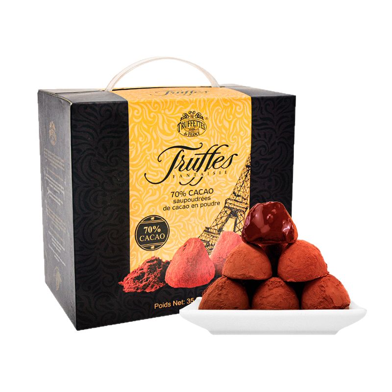 法国truffles纯可可脂松露巧克力