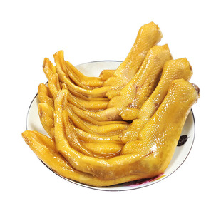 桔园洲泡鸭爪休闲麻辣卤味鸭肉零食小吃香辣鸭掌鸭脚板20包袋包邮