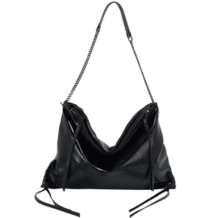 XIMCKON中村一叶同款包链条托特包包女士柔软褶皱通勤单肩腋下包